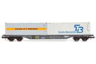 B-Models H0 CEMAT Containertragwagen Sgns, 2x 30'-Bulk Container Bertschi/Guido Bernardini