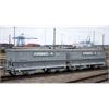 B-Models H0 CFL Selbstentladewagen-Set, ARBED A, Erzladung, 2-tlg.