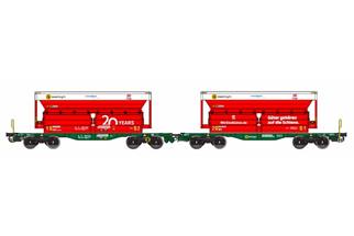 B-Models H0 DB Cargo/voestalpine Innofreight RockTainer ORE, Rot ...