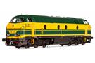 B-Models H0 (DC Digital) SNCB Diesellok 5533 ATB, grün/gelb