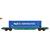 B-Models H0 Lineas Containertragwagen Sgns, 45'-Container P&O Ferrymasters