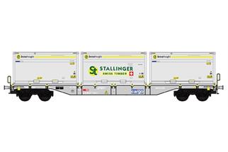 B-Models H0 SBB Cargo Containertragwagen Sgns Innofreight Stallinger, 1. Betriebsnummer