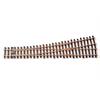 Bemo 0m Weiche links 1:5.5 10.3°, R 1200 mm, 371.7 mm
