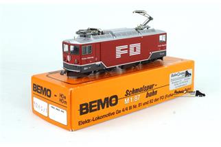 Bemo 1260/1 H0m FO Elektrolok Ge 4/4 III 81, rot (OCC)