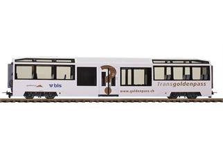 Bemo H0 MOB Niederflur-Panoramawagen Bs 231, TransGoldenPass