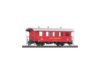 Bemo H0m DFB Zweiachs-Plattformwagen B 2204