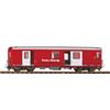 Bemo H0m FO Gepäckwagen D 4341, rot