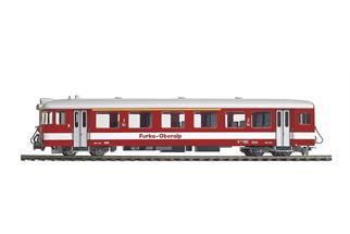 Bemo H0m FO Steuerwagen ABt 4151, rot mit weissem Band