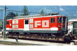 Bemo H0m FO Zahnradgepäcktriebwagen Deh 4/4 II 93 Oberwald