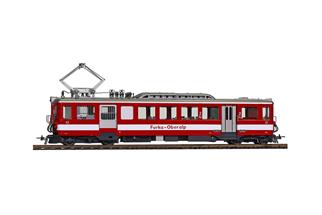 Bemo H0m FO Zahnradtriebwagen BDeh 2/4 42, rot mit weissem Band