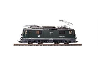 Bemo H0m RhB Elektrolok Ge 4/4 II 611 Landquart, Grün & Chrom