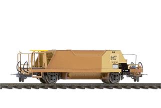 Bemo H0m RhB Schotterwagen Xc 9421, gelb rostig