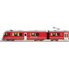Bemo H0m RhB Zweistromtriebzug ABe 8/12 3507 Benedetg Fontana, rot, 3-tlg.