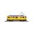 Bemo H0m (Sound) RhB Nostalgie-Berninatriebwagen ABe 4/4 I 30 Bernina-Bahn, gelb