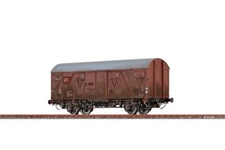 Brawa H0 (AC) DB AG gedeckter Güterwagen Gs 212, patiniert, Ep. V