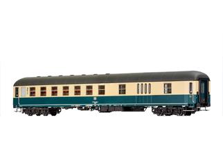 Brawa H0 (AC) DB Halbgepäckwagen BDm 272, 2. Klasse, ozeanblau/beige, Ep. IV