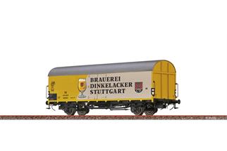 Brawa H0 (AC) DB Kühlwagen Tnfhs 38, Brauerei Dinkelacker, Ep. III