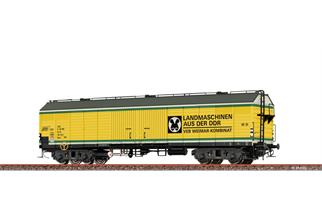 Brawa H0 (AC) DR gedeckter Güterwagen Gags-v, VEB Weimar-Kombinat, Ep. IV