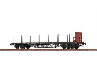 Brawa H0 (AC) DRG Drehgestellflachwagen SSl, Ep. II