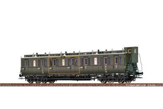 Brawa H0 (AC) KPEV Abteilwagen AB4, 1./2. Klasse, Ep. I