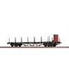 Brawa H0 (AC) KPEV Drehgestellflachwagen SSlm, Ep. I