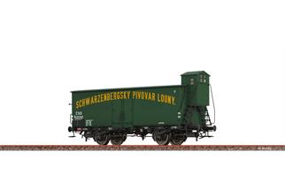 Brawa H0 CSD Bierwagen, Schwarzenbergsky Pivovar Louny, Ep. II