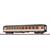 Brawa H0 (DC) DB Reisezugwagen ABüm 223, 1./2. Klasse, Pop-Lackierung, Ep. IV