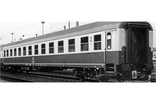 Brawa H0 (DC) DB Schnellzugwagen Bm 238, 2. Klasse, ozeanblau/beige, Ep. IV