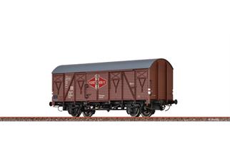 Brawa H0 DR gedeckter Güterwagen Gmms, Fortschritt, Ep. IV