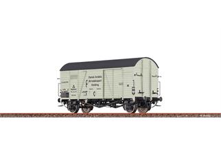 Brawa H0 DSB gedeckter Güterwagen ZE, Fisketransportvogn, Ep. III