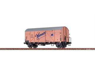 Brawa H0 ÖBB gedeckter Güterwagen Glms, Manner, Ep. III