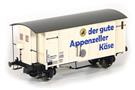 Brawa H0 SBB gedeckter Güterwagen Gklm, Appenzeller Käse, Ep. IV