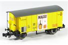 Brawa N SBB gedeckter Güterwagen K2 Maggi (Sonderserie Bahnorama)