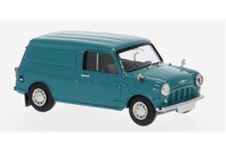 Brekina H0 Austin Mini Countryman, blau, 1960