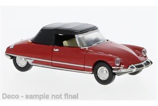 Brekina H0 Citroen DS Cabrio, rot