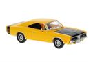 Brekina H0 Dodge Charger, dunkelgelb, 1969