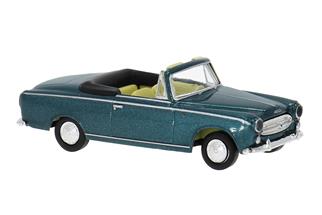 Brekina H0 Peugeot 403 Cabriolet, grün, 1956