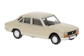 Brekina H0 Peugeot 504, gold, 1968