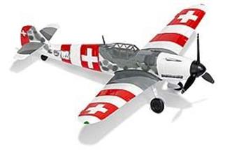 Busch 1:87 Flugzeug Bf 109 G6 Schweiz