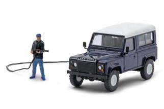 Busch H0 Action Set: An der Waschbox
