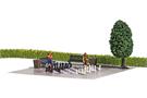 Busch H0 Action Set Gartenschach