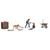 Busch H0 Action Set: Holz hacken