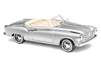 Busch H0 Borgward Isabella Coupé, silber