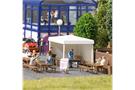Busch H0 Bratwurst-Grillstand
