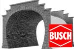 Busch H0 Dächer, Mauern, Brücken, Tunnel