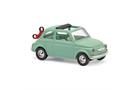 Busch H0 Fiat 500 mit Aufziehschlüssel