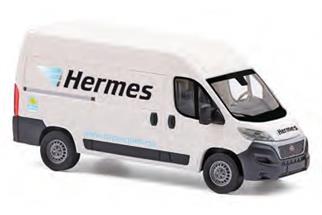 Busch H0 Fiat Ducato Kastenwagen, Hermes