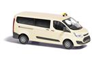 Busch H0 Ford Transit Custom Bus, Taxi