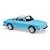 Busch H0 Karmann Ghia 1600, zweifarbig blau