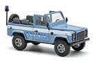Busch H0 Land Rover Defender 90, Polizia